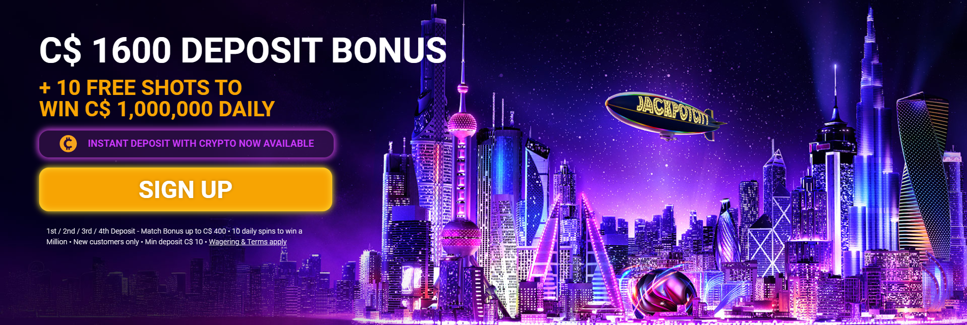 Jackpot City Casino screenshot