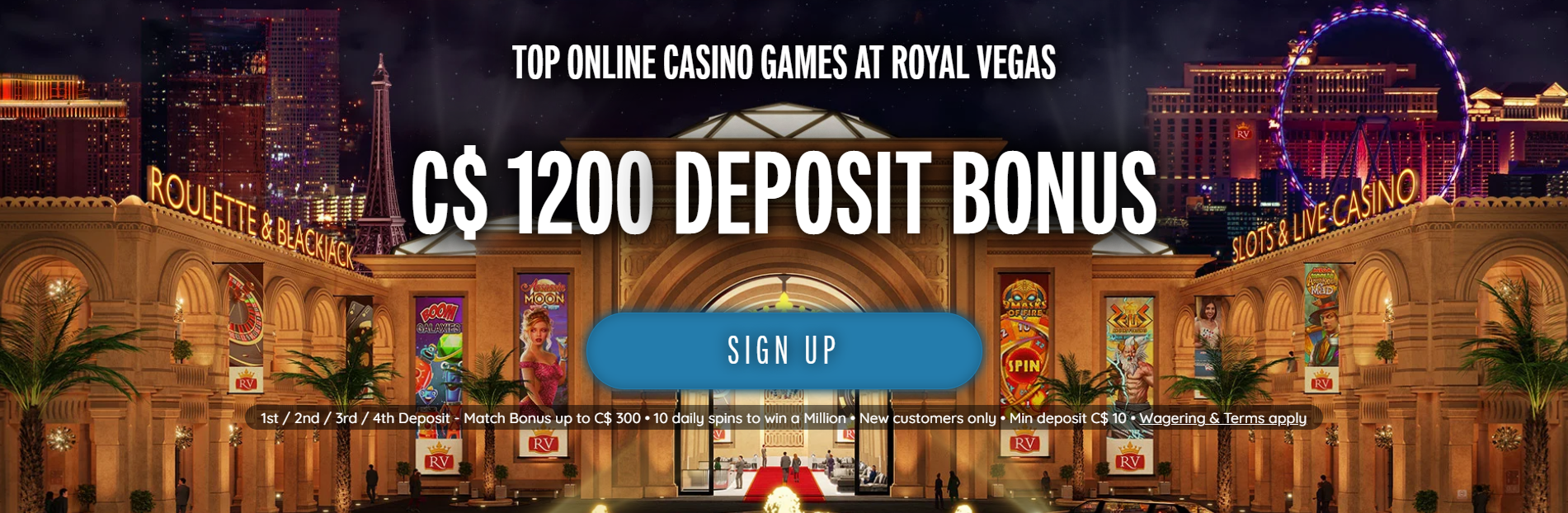 Royal Vegas Casino screenshot